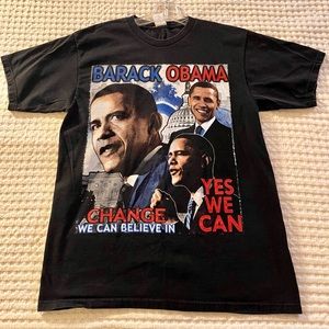 Vintage Barack Obama T-Shirt L